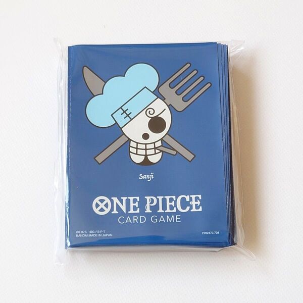 新品 未開封 ワンピースカードゲーム リミテッドカードスリーブ プレミアムマットvol.2 サンジ ONEPIECE