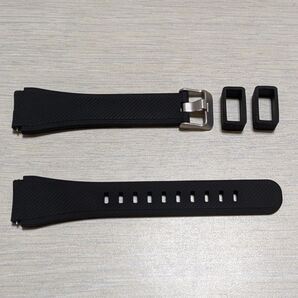 スマートウォッチ用バンド 20mm 黒