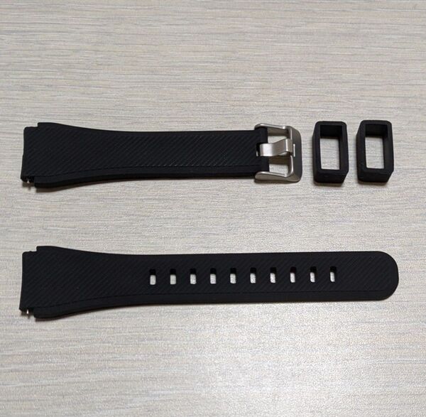 スマートウォッチ用バンド 20mm 黒