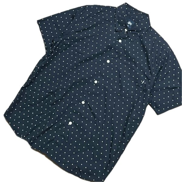 00s OLD STUSSY ステューシー 半袖シャツ ドット 水玉