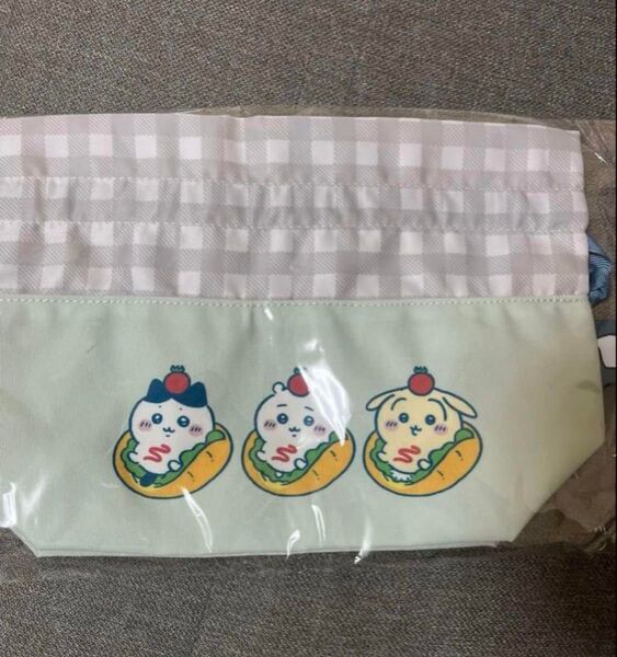 ちいかわ ベーカリーランチ巾着ちいかわハチワレ うさぎ 新品未開封