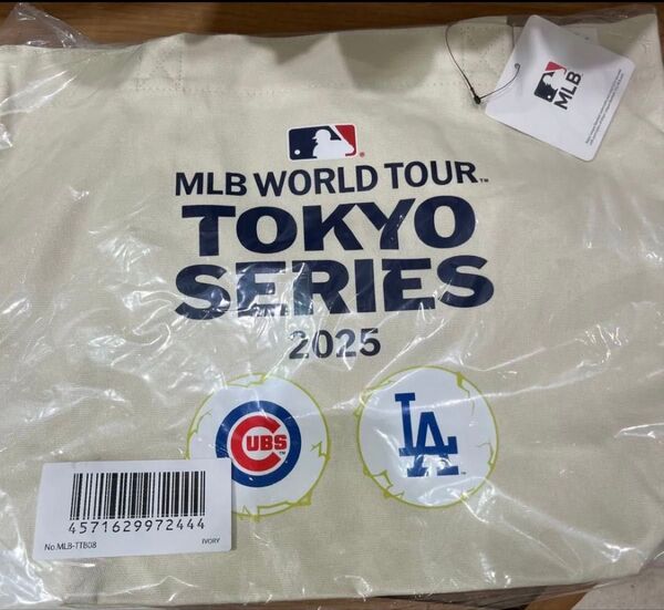 MLB東京シリーズキャンパストートバッグドジャースカブス大谷翔平 新品未開封