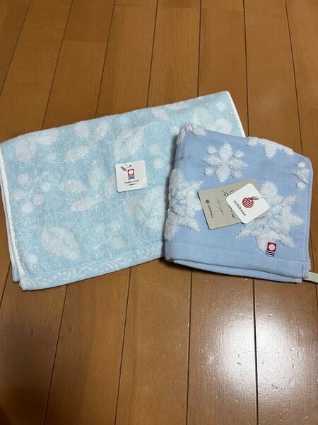 今治タオル 西川 フェイスタオル ハンドタオル ミニタオル 新品未使用 2枚