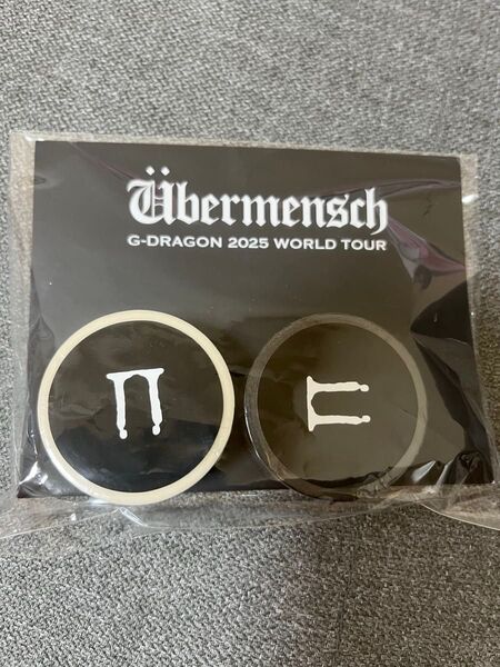 G-DRAGONジヨン Ubermensch マスキングテープ新品未開封