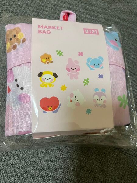BT21 BTS防弾少年団バンタン エコバッグ新品未開封LINE FRIENDS