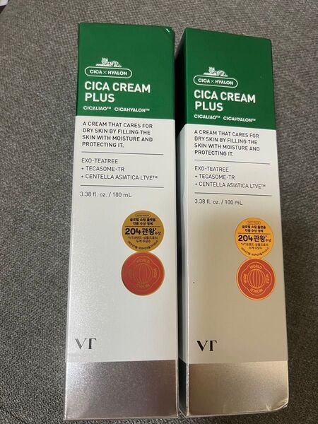 【新品未開封】VT シカクリームプラス100ml 2本セット