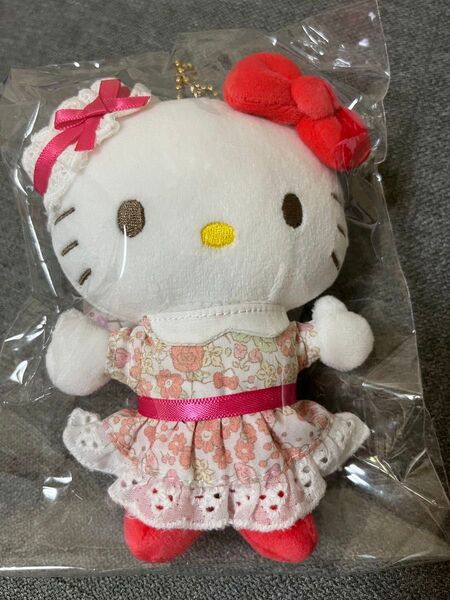 サンリオキャラクター大賞むにゅぐるみパティオテキスタイルフラワー キティ