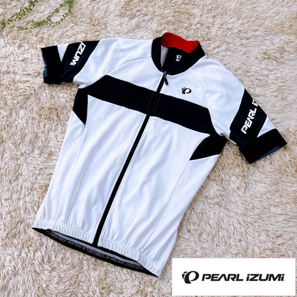 【数回のみ使用】PEARL iZUMi パールイズミ サイクルジャージ L