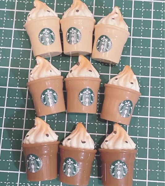 デコパーツ スタバ 9個セット