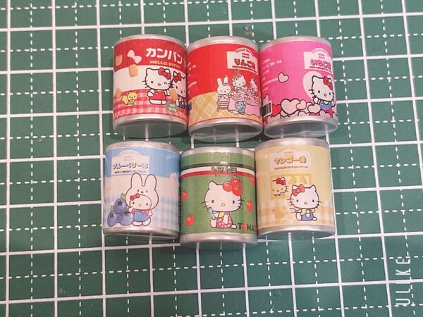 6種セット 缶カンカン デコパーツ