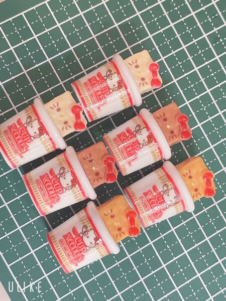 6個セット デコパーツ 食玩
