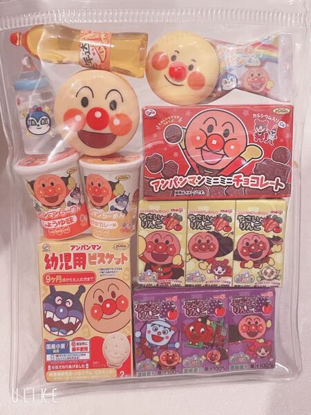 つめつめパック デコパーツ アンパンマン
