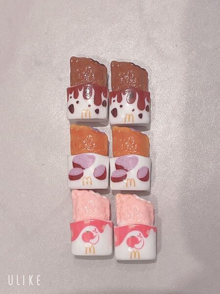 マックパイ 6個セット デコパーツ