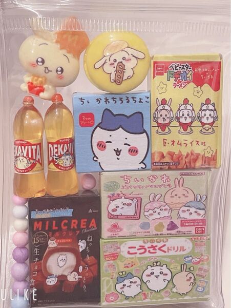 つめつめ袋 デコパーツ