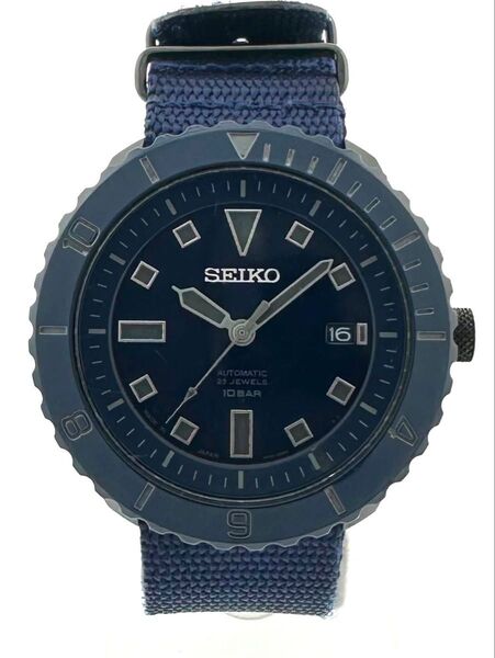 SEIKO 4R35-00X0 nano-universe 限定 ダイバーズ 自動巻き時計