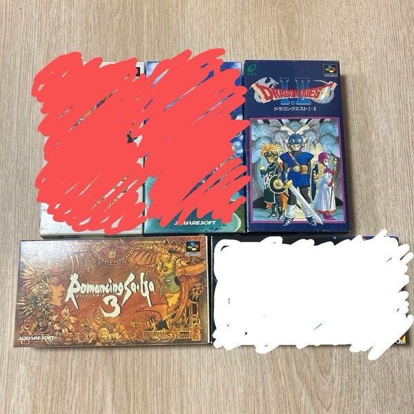 詳細は個別出品欄まで スーパーファミコンソフト 箱・説明書付き まとめ売り SFC ドラゴンクエスト 聖剣伝説 スーファミ