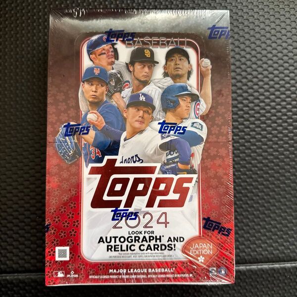 Topps 2024 Japan Edition MLB Trading Card Hobby Box