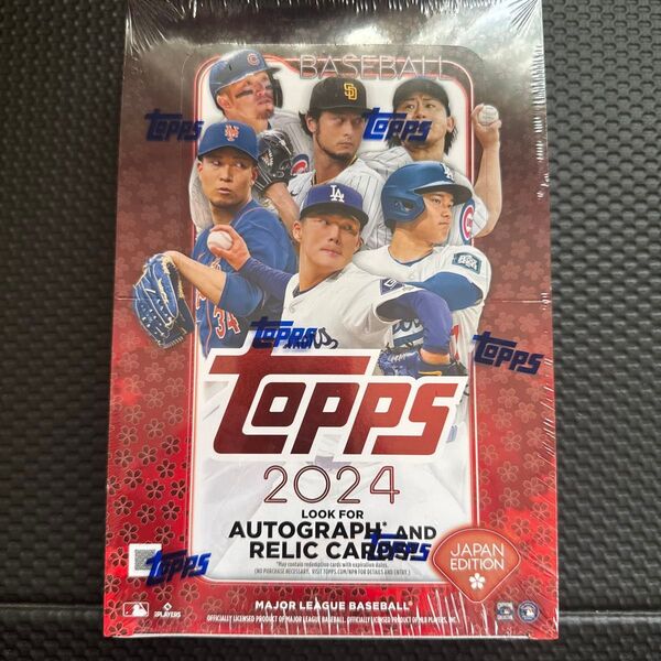 2024 Topps Japan Edition MLB Baseball 未開封ボックス