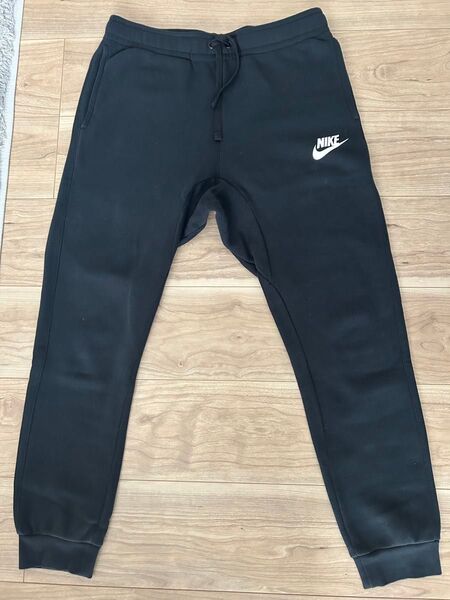 Nike ブラック ジョガーパンツ JUST DO IT