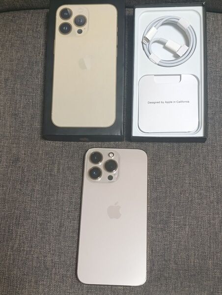 【整備済品】US版 iPhone 13 pro 128GB ゴールド