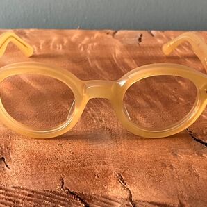 Lesca LUNETIER レスカ メガネ LaCorb’s Col.17 キハク