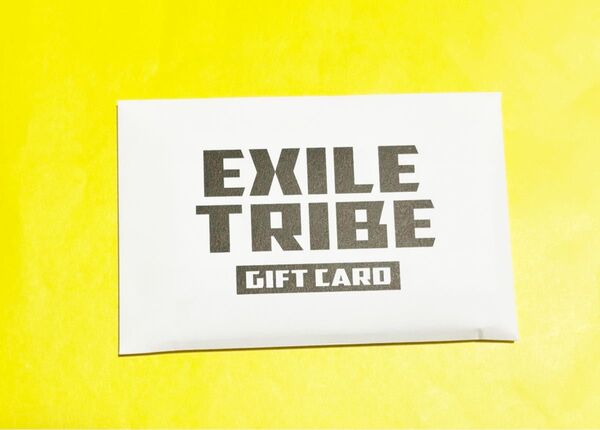 EXILE TRIBE GIFT CARD 10000 エグザイル トライブ LDH トラステ 三代目 RAMPAGE