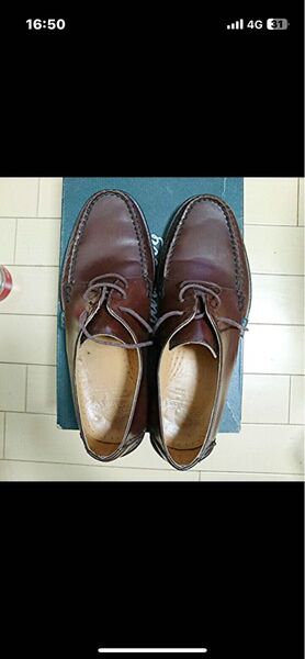 パラブーツ Cambridge サイズUK5.5 ミディアムブラウン