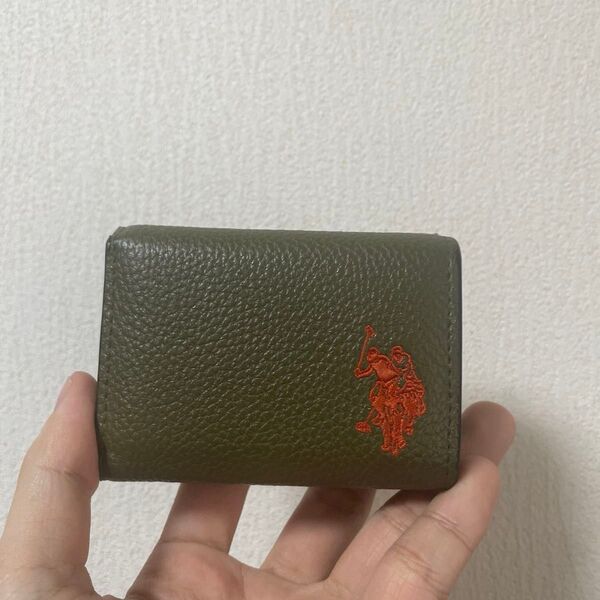 【U.S. POLO ASSN.】 ユーエスポロアッスン 二つ折り財布 ミニウォレット