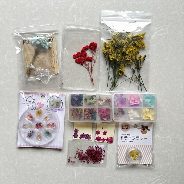 ハンドメイド 花材 押し花 ドライフラワー レジン制作