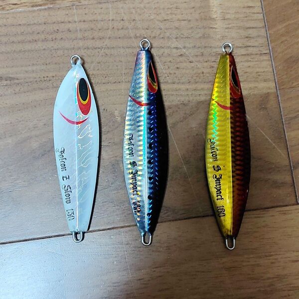 スロージギング3点セット シーファルコンZ SLOW、S Impact