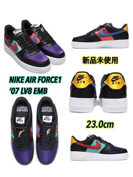 【新品未使用】NIKE AIR FORCE1 LOW ’07 EMB ナイキエアフォース1