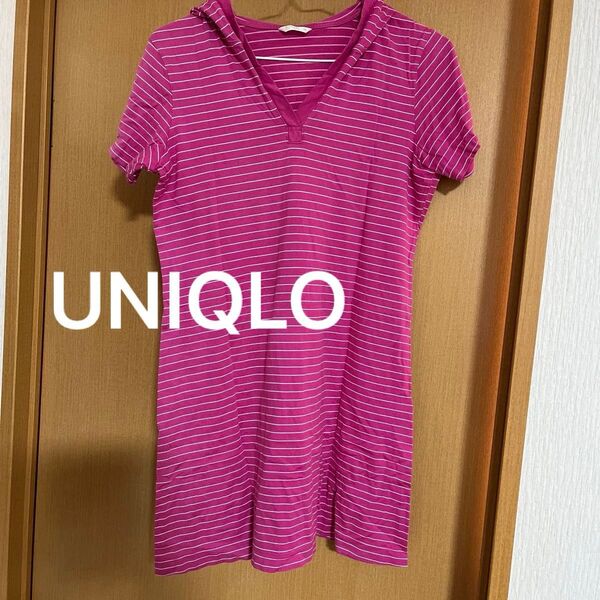 UNIQLO ワンピース 半袖 Tシャツ