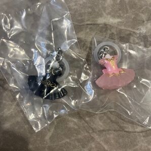 バレエモチーフ チュチュドレス ブラック ピンク ガチャ ガチャガチャ バレエ ドレス