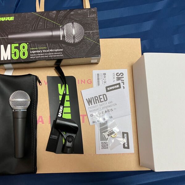SHURE SM58 ダイナミックマイク 正規品