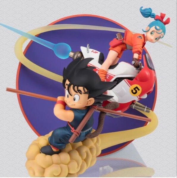 新品未開封 ドラゴンボール フィギュアーツzero 悟空&ブルマ