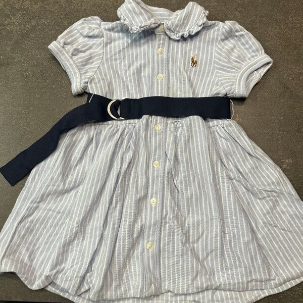 ラルフローレンワンピース ワンピース 半袖 ラルフローレン RALPH 女の子 POLO