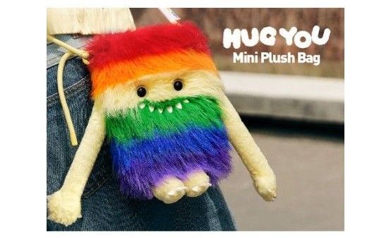 POP MART ポップマート INSTINCTOY コラボ HUG YOU ぬいぐるみ ミニバッグ