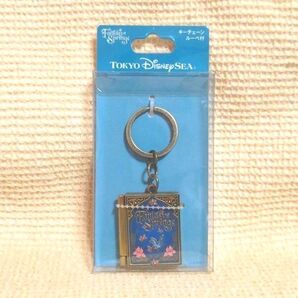 TDS ファンタジースプリングス ルーペ キーホルダー 青い鳥 ディズニーシー キーチェーン ルーペ付き