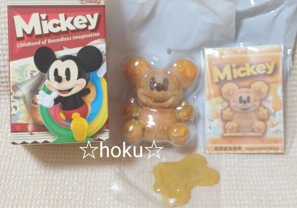 POP MART ミッキー ディズニー ポップマート フィギュア ハニー はちみつ 人形 カード付き