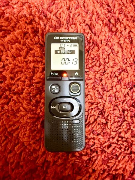 OM SYSTEM VN-551PC ボイスレコーダー 黒 OLYMPUS ICレコーダー オリンパス ボイスレコーダー