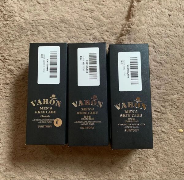 VARON ヴァロン オールインワンセラム メンズ 男性 スキンケア 120ml 3個セット