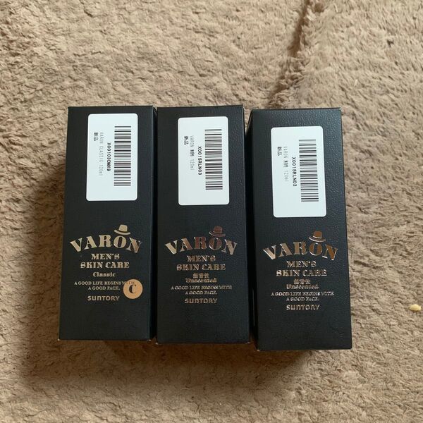 VARON ヴァロン オールインワンセラム メンズ 男性 スキンケア 120ml 3個セット