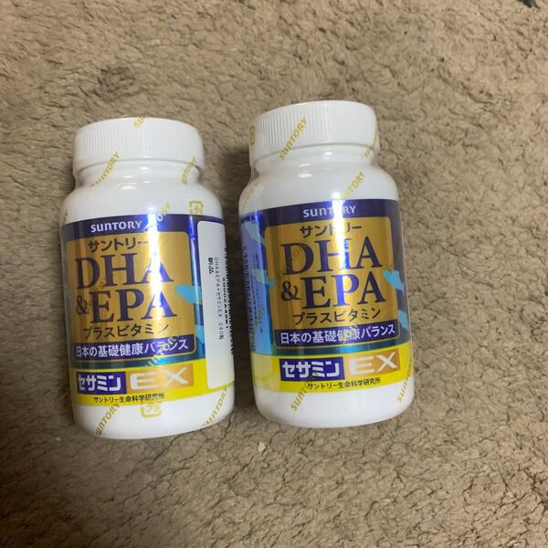 サントリー DHA&EPA+セサミンEX オメガ3脂肪酸 DHA EPA サプリ 240粒 2個セット