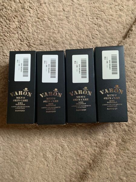 VARON ヴァロン オールインワンセラム メンズ 男性 スキンケア Unscented 120ml 4個セット