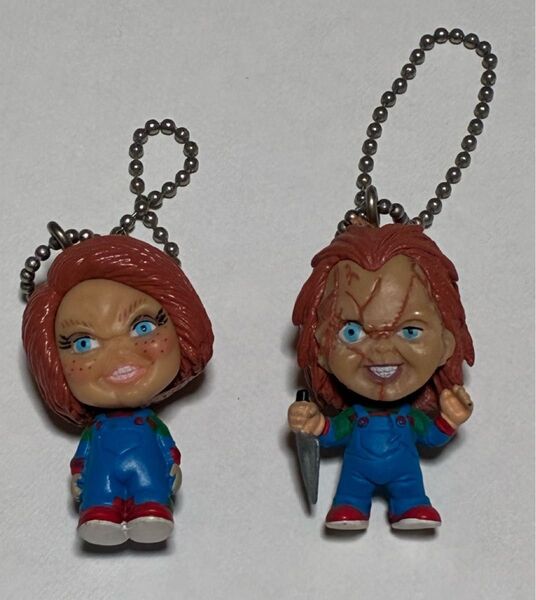 タカラトミー チャイルド・プレイ チャッキー プラプラマスコット ボールチェーン キーホルダー 2種セット