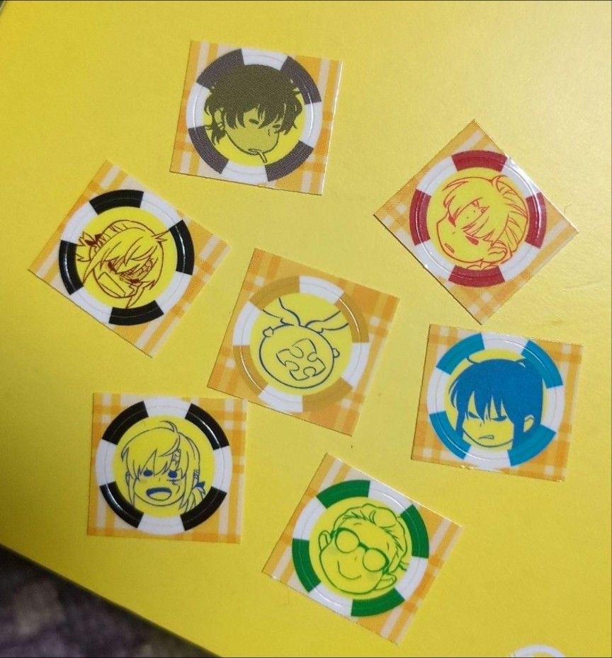 Sticker set included with D.Gray-Man chapter 249. : r/dgrayman