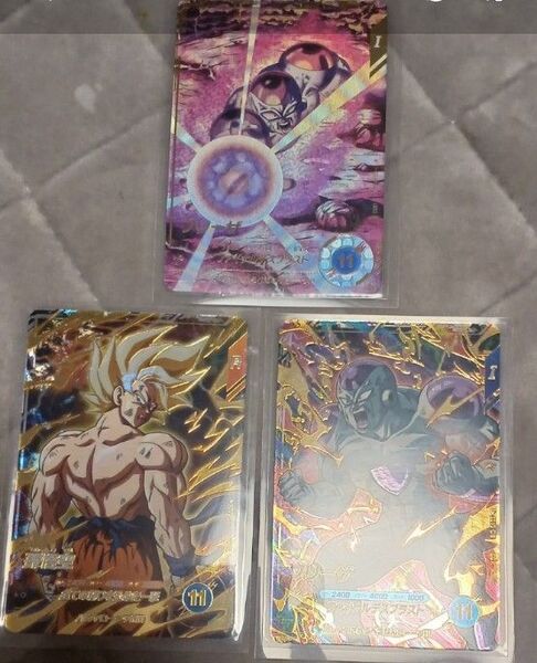 ドラゴンボールスーパーダイバーズ 3枚セット フリーザ 孫悟空 パラレル