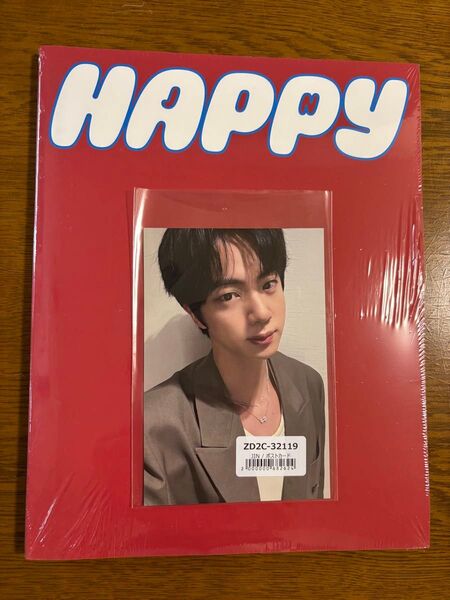BTS JIN ジン HAPPY 赤 新品未開封 ECHOフォトカード付