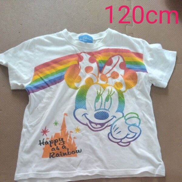 ディズニーリゾート 半袖Tシャツ 120cm ミニー