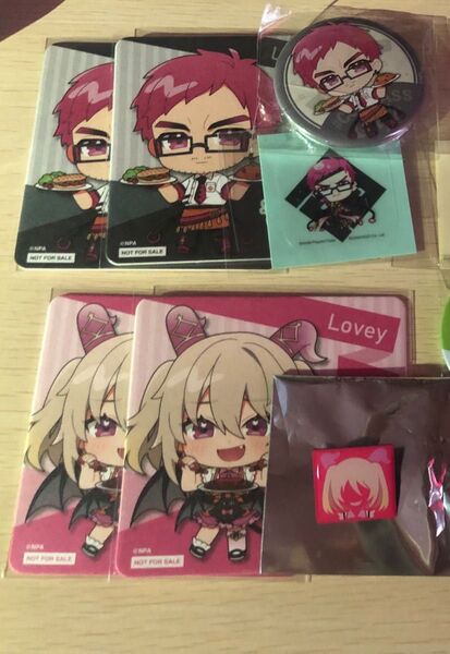 #コンパス 【戦闘摂理解析システム】ステリア ちーちゃん ノホ クーシー ソーン 某 きらら ルチアーノ ラヴィ 缶バッジ